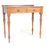 VICTORIAN 19TH CENTURY MAHOGANY WRITING TABLE DESK