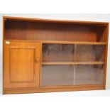 RETRO VINTAGE MID 20TH CENTURY TEAK WOOD BOOKCASE