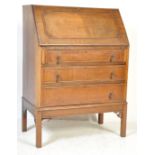 EDWARDIAN MAHOGANY BUREAU OFFICE DESK