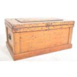 19TH CENTURY VICTORIAN PINE CHEST