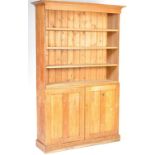 RETRO VINTAGE 1960'S OAK SCHOOL BOOKCASE