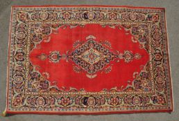 1940’S HAND WOVEN KASHAN PERSIAN ISLAMIC RUG