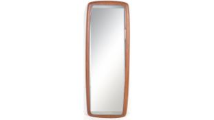 VINTAGE MID 20TH CENTURY FRAMELESS MIRROR