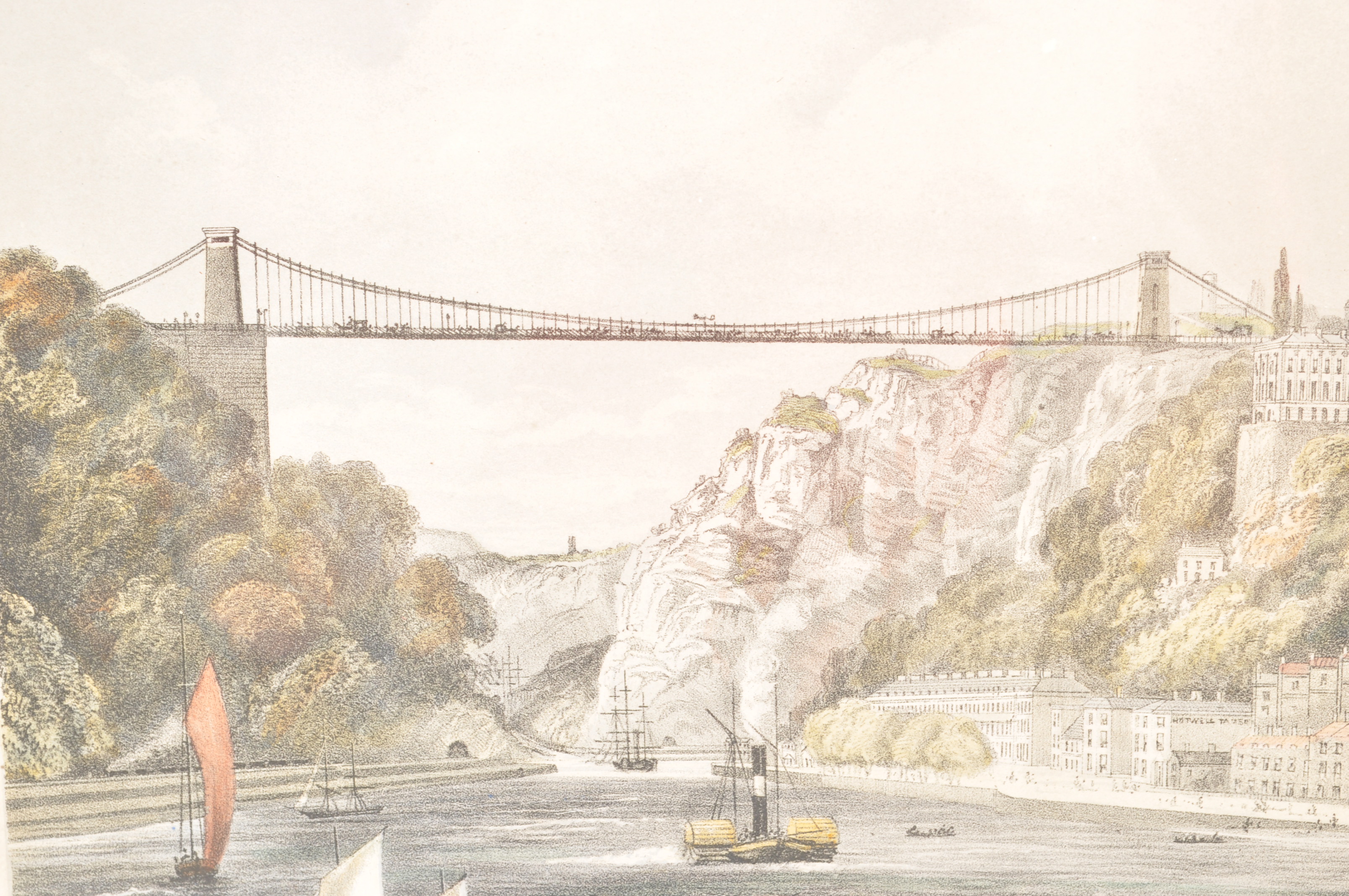 AFTER HENRY PEARCE - 19TH CENTURY VICTORIAN COLOUR LITHOGRAPH OF CLIFTON - Image 3 of 5