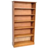 RETRO VINTAGE LATE 20TH CENTURY TEAK WOOD BOOKCASE