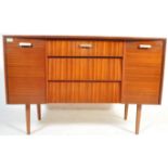 MID 20TH CENTURY TEAK WOOD VENEER SIDEBOARD CREDENZA