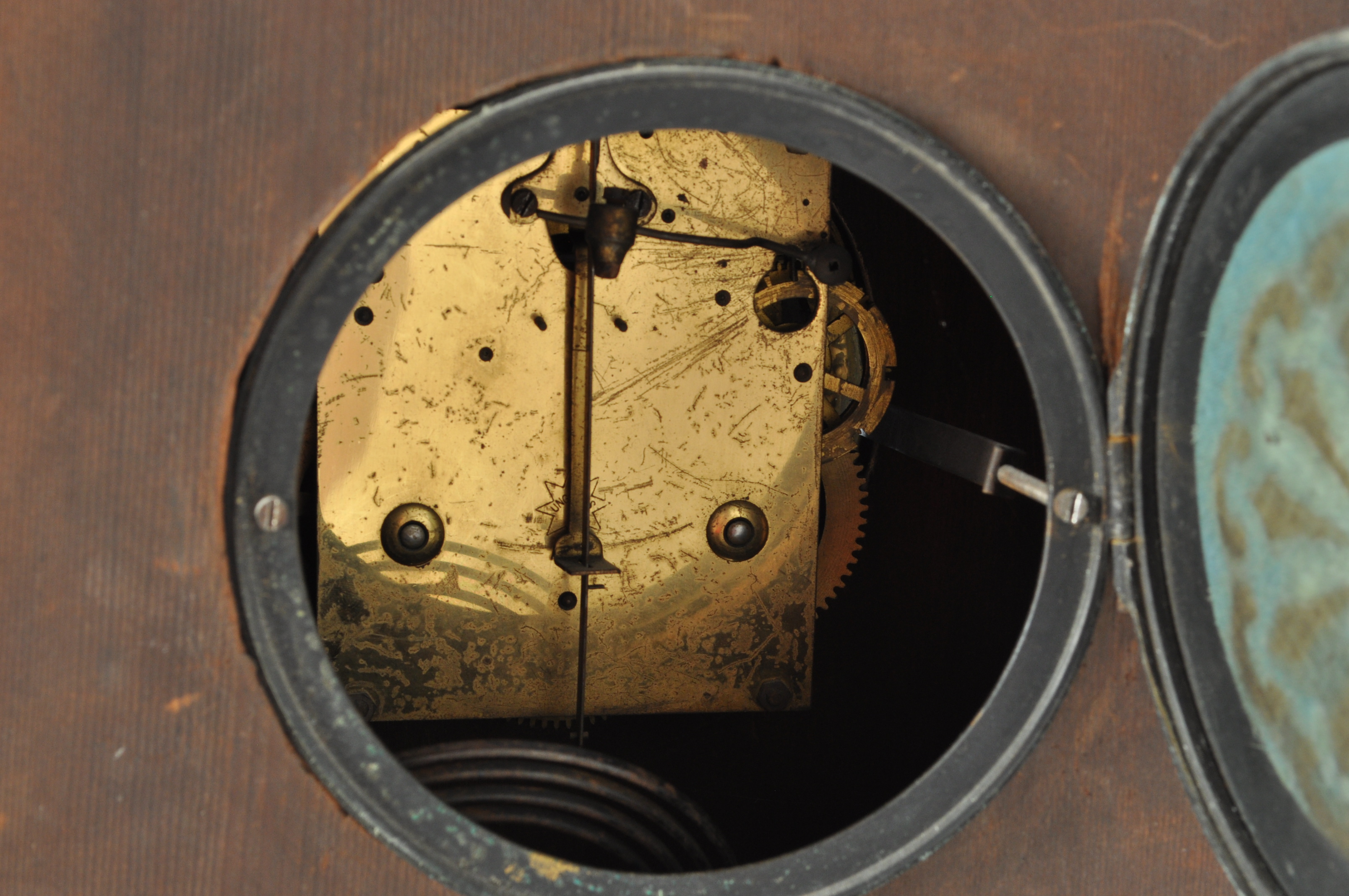 EARLY 20TH CENTURY JUNGHANS GRANDDAUGHTER CLOCK - Image 4 of 6