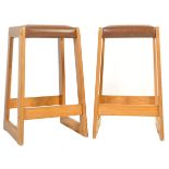 PAIR OF RETRO VINTAGE 20TH CENTURY STOOLS