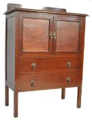 EDWARDIAN EARLY 20TH CENTURY MAHOGANY TALL BOY CHEST OF DRAWERS