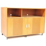 RETRO VINTAGE 1960'S TEAK RECORD CABINET