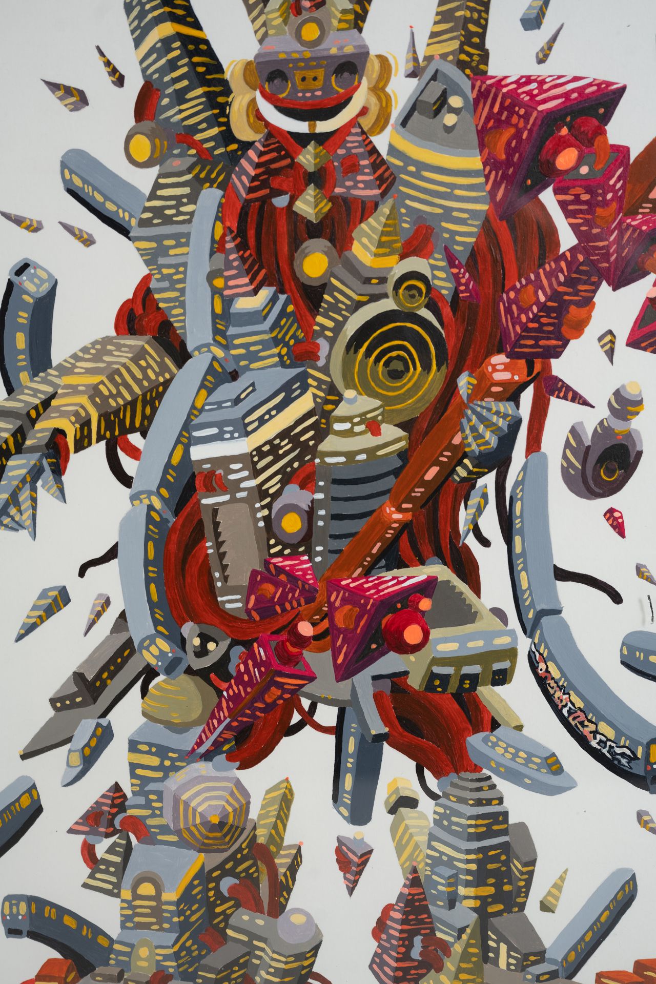 ANDY COUNCIL (BRITISH, B.1974) RAMMELLZEE, 2019 - Image 2 of 4