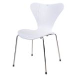 AFTER ARNE JACOBSEN - CONTEMPORARY MOULDED DINING / DESK CHAIR