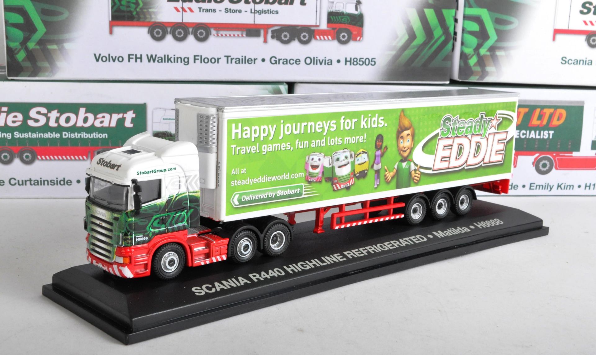 COLLECTION OF ATLAS EDITIONS EDDIE STOBART DIECAST MODELS - Image 4 of 4