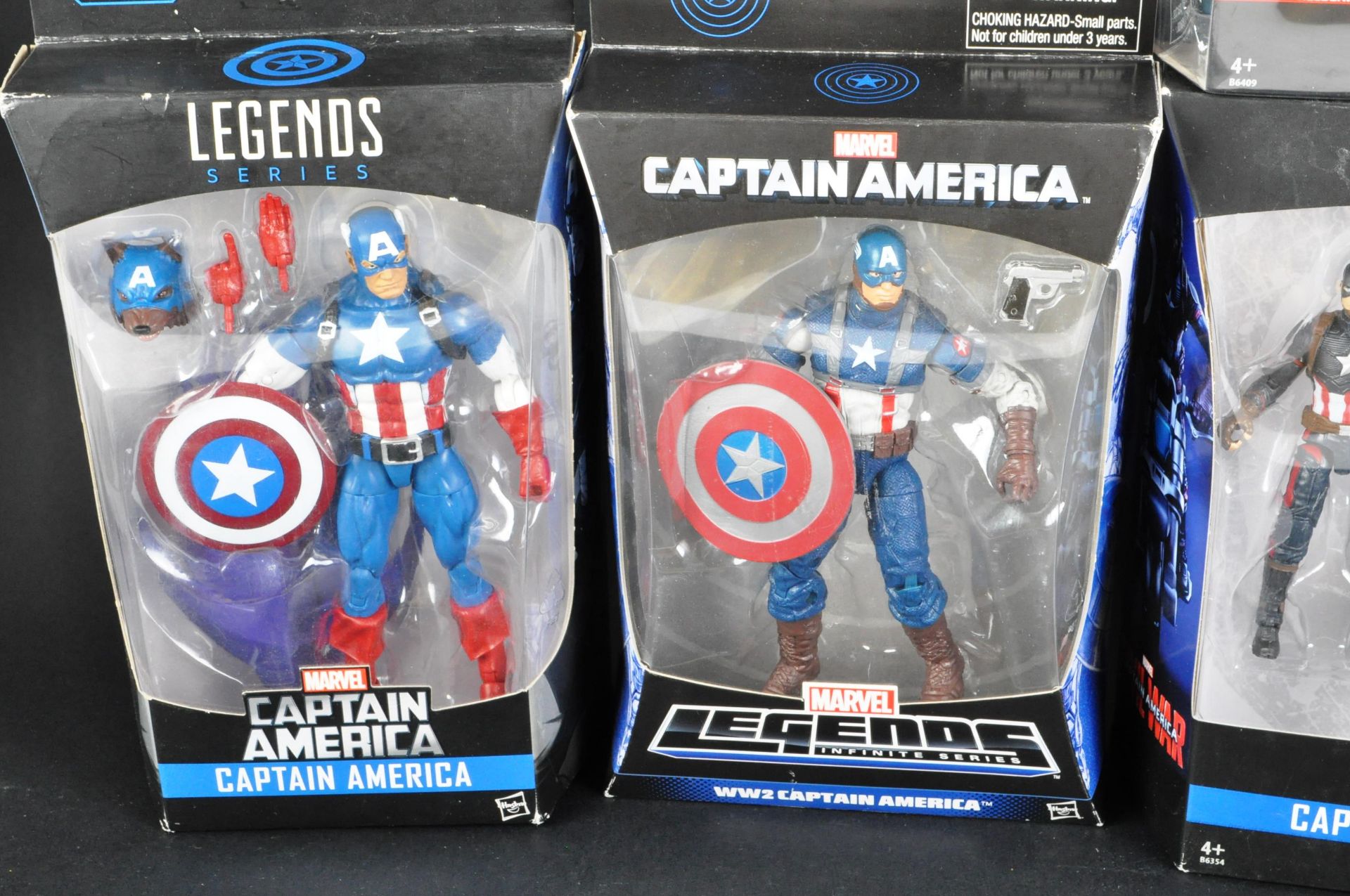 COLLECTION OF ASSORTED HASBRO CAPTAIN AMERICA ACTION FIGURES - Image 3 of 5
