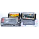 COLLECTION OF X4 ASSORTED LARGE SCALE DIECAST MODEL CARS