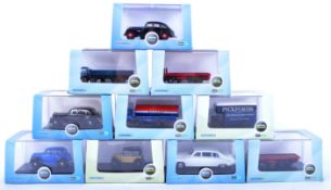 COLLECTION OF X10 OXFORD DIECAST TRACKSIDE MODEL VEHICLES