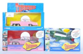 COLLECTION OF X3 CORGI THUNDERBIRDS DIECAST MODELS