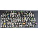 LARGE COLLECTION OF BRITAINS DEETAIL KNIGHTS AND SOLDIERS