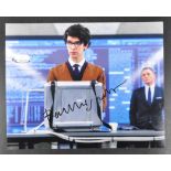 JAMES BOND - BEN WISHAW (Q) - SIGNED 8X10" COLOUR