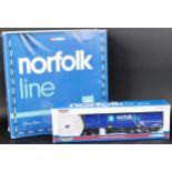 TWO CORGI 1/50 SCALE BOXED DIECAST ' NORFOLK LINE ' MODEL TRUCKS