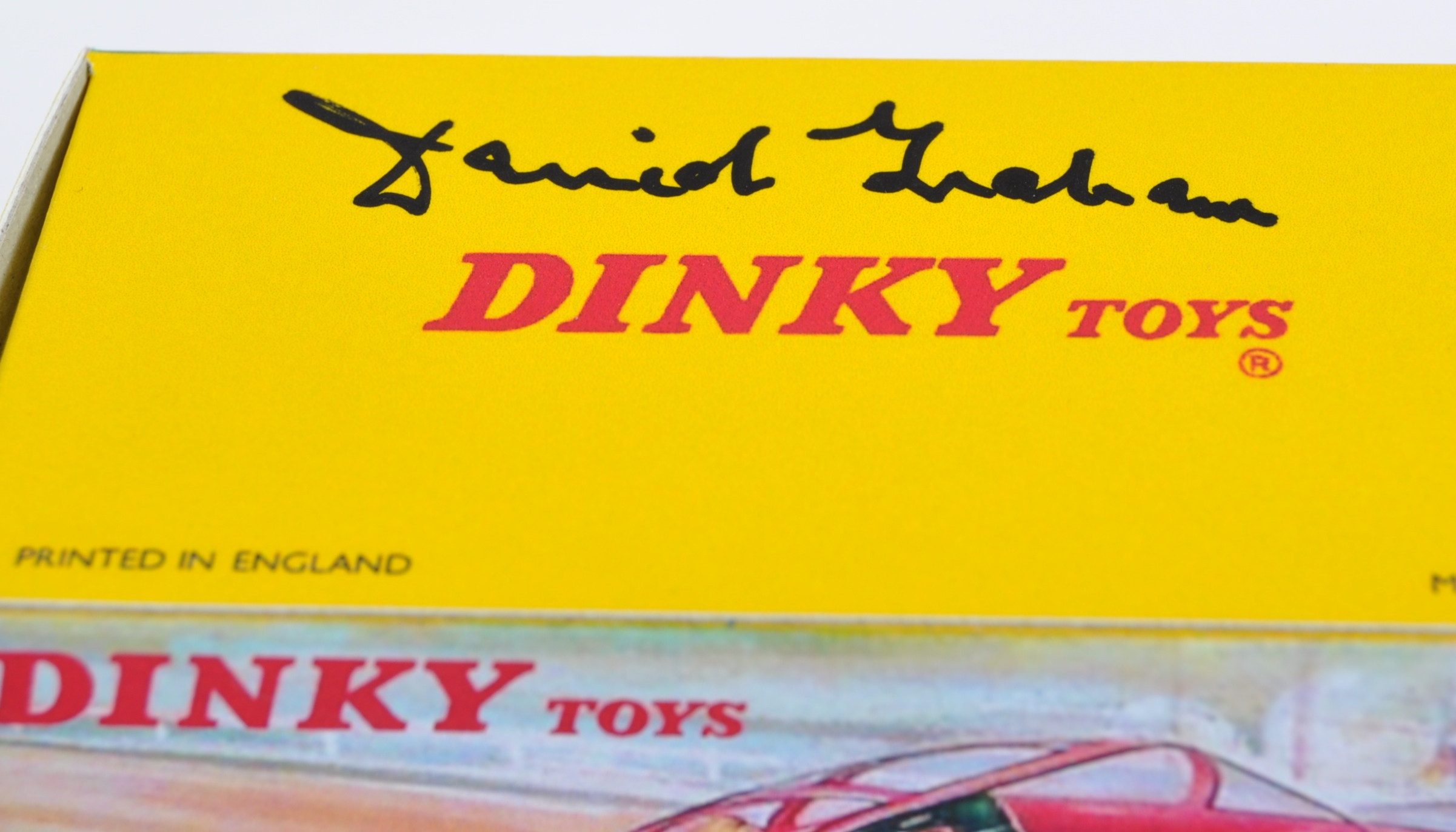 THUNDERBIRDS - DINKY TOYS 100 FAB 1 AUTOGRAPHED MODEL BOX - Image 2 of 3