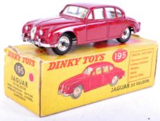 ORIGINAL VINTAGE DINKY TOYS DIECAST MODEL JAGUAR 3.4 SALOON