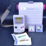 ORIGINAL NINTENDO GREY GAMEBOY WITH GAMES