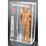 STAR WARS - UKG GRADED FIRST 12 CHEWBACCA ACTION FIGURE