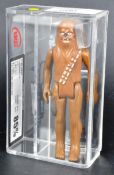 STAR WARS - UKG GRADED FIRST 12 CHEWBACCA ACTION FIGURE