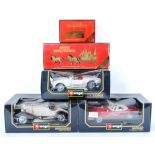 COLLECTION OF X5 BBURAGO AND MATCHBOX DIECAST MODELS