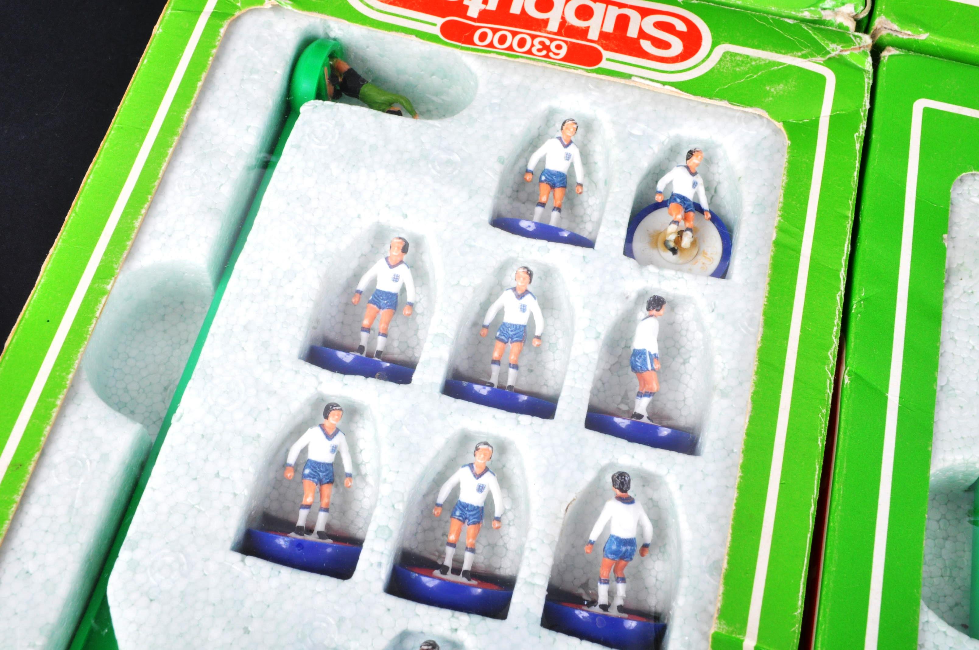 COLLECTION OF X6 VINTAGE SUBBUTEO TABLE TOP FOOTBALL TEAMS - Image 9 of 16