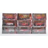 COLLECTION OF ATLAS EDITIONS DIECAST FIRE ENGINES