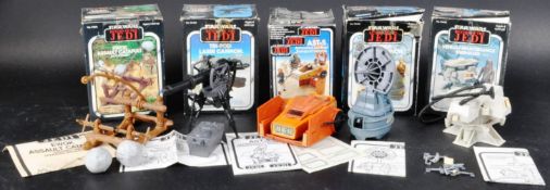 STAR WARS - COLLECTION OF VINTAGE PALITOY / KENNER MINIRIGS