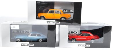 COLLECTION OF X3 WHITEBOX 1/24 SCALE DIECAST MODEL CARS