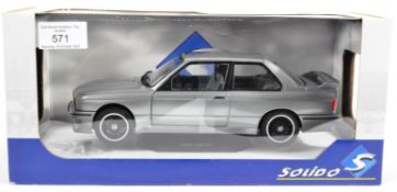 ORIGINAL SOLIDO 1/18 SCALE DIECAST BMW E30 M3