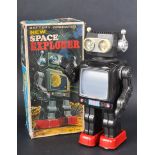 VINTAGE JAPANESE HORIKAWA TIN PLATE SPACE EXPLORER ROBOT