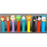 COLLECTION OF VINTAGE PEZ DISPENSERS - BATMAN, MUPPETS ETC