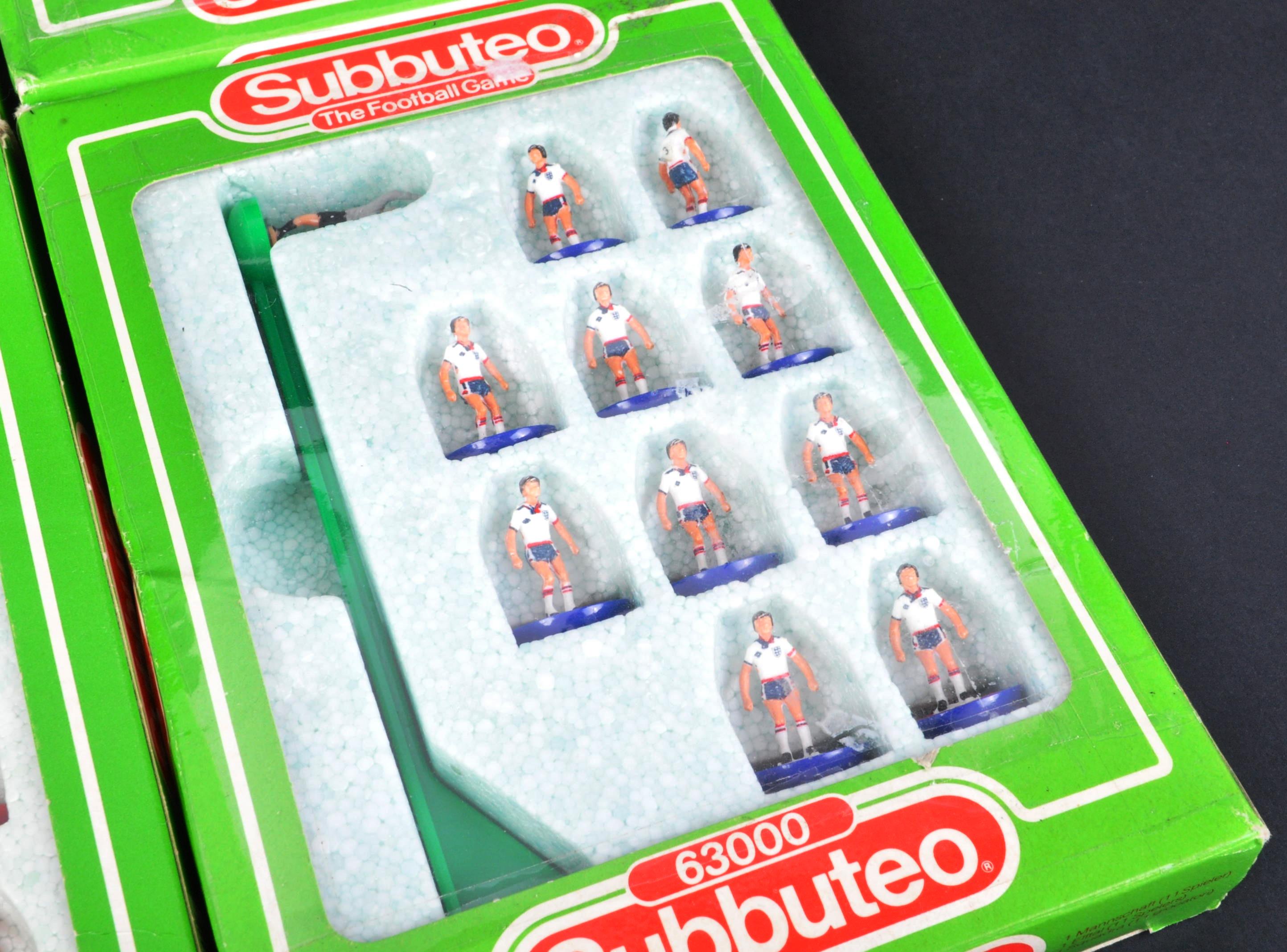 COLLECTION OF X6 VINTAGE SUBBUTEO TABLE TOP FOOTBALL TEAMS - Image 13 of 16