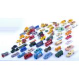 LARGE COLLECTION OF VINTAGE LESNEY DIECAST MODEL CARS