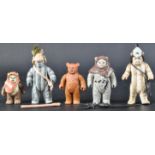 STAR WARS - COLLECTION OF VINTAGE KENNER / PALITOY EWOK ACTION FIGURES