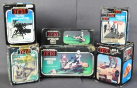 STAR WARS - COLLECTION OF ORIGINAL VINTAGE ACTION FIGURE PLAYSETS