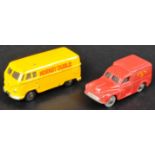 TWO VINTAGE DUBLO DINKY TOYS DIECAST MODEL VANS