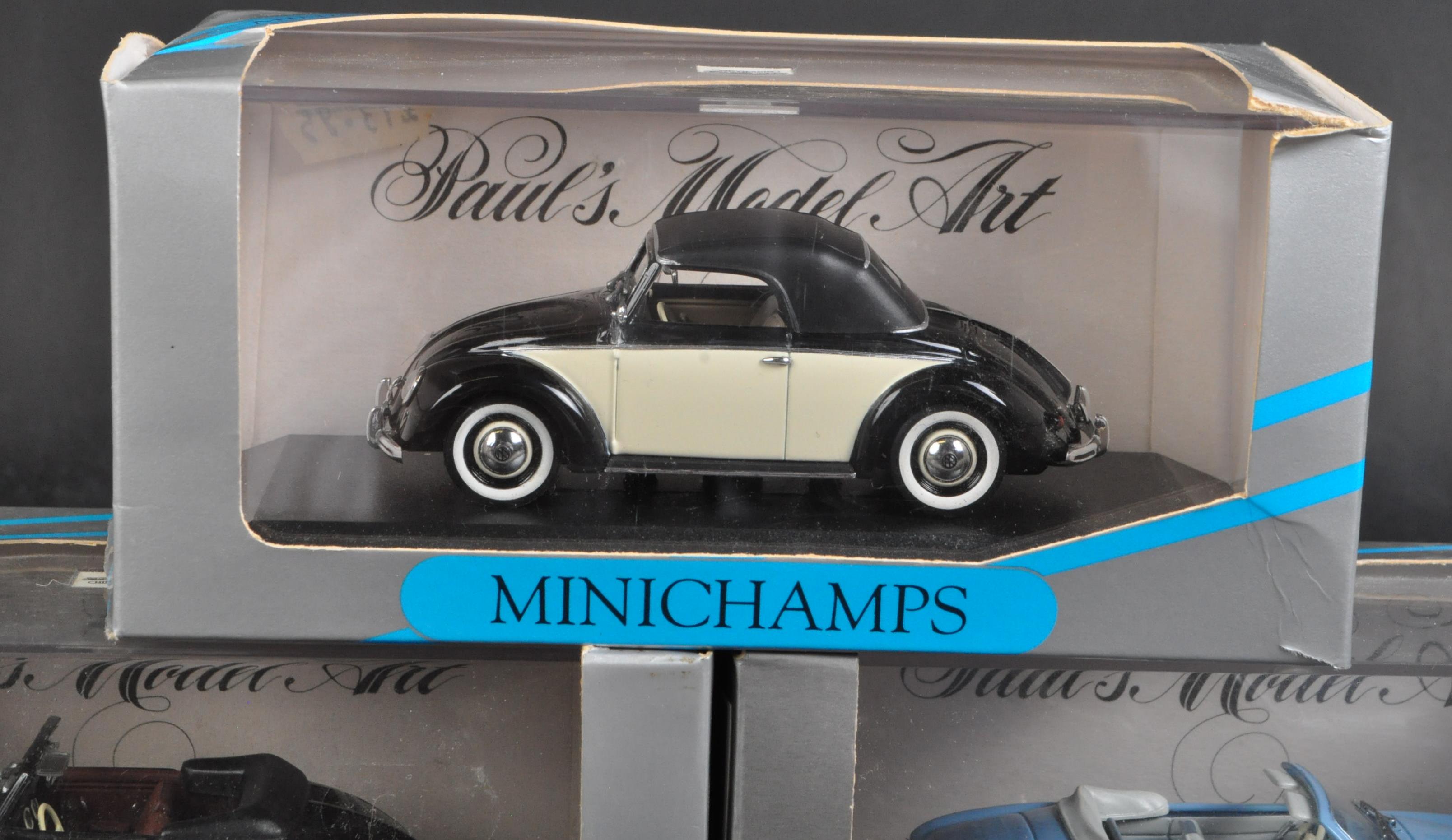 COLLECTION OF X3 MINICHAMPS DIECAST MODEL CARS - Bild 2 aus 3