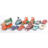 COLLECTION OF ORIGINAL VINTAGE CORGI & DINKY TOYS DIECAST MODELS