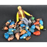 MEGO - LARGE COLLECTION OF VINTAGE 1960S / 70S ACTION FIGURE HEADS