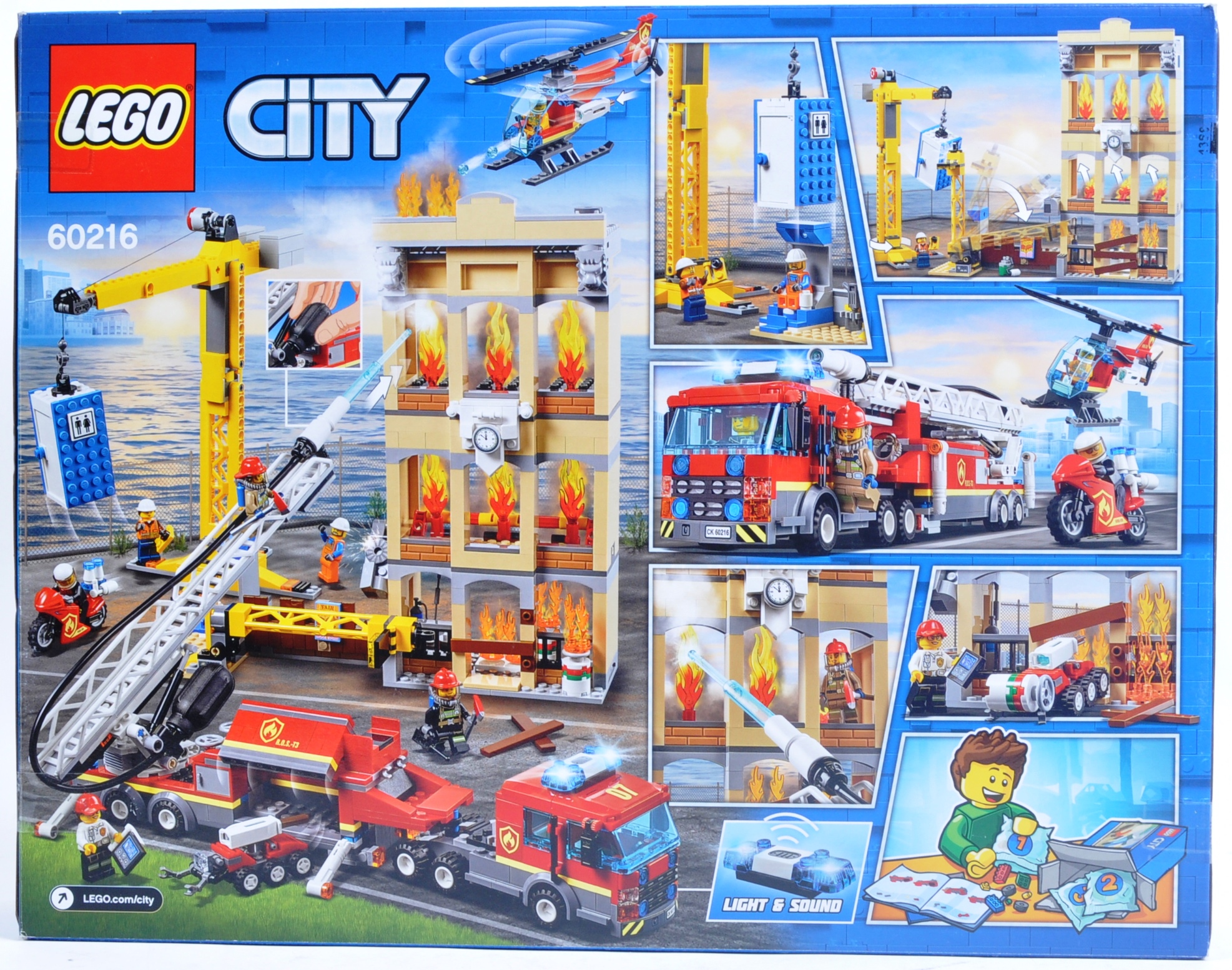 LEGO SET - LEGO CITY - 60216 - DOWNTOWN FIRE BRIGADE - Image 2 of 4
