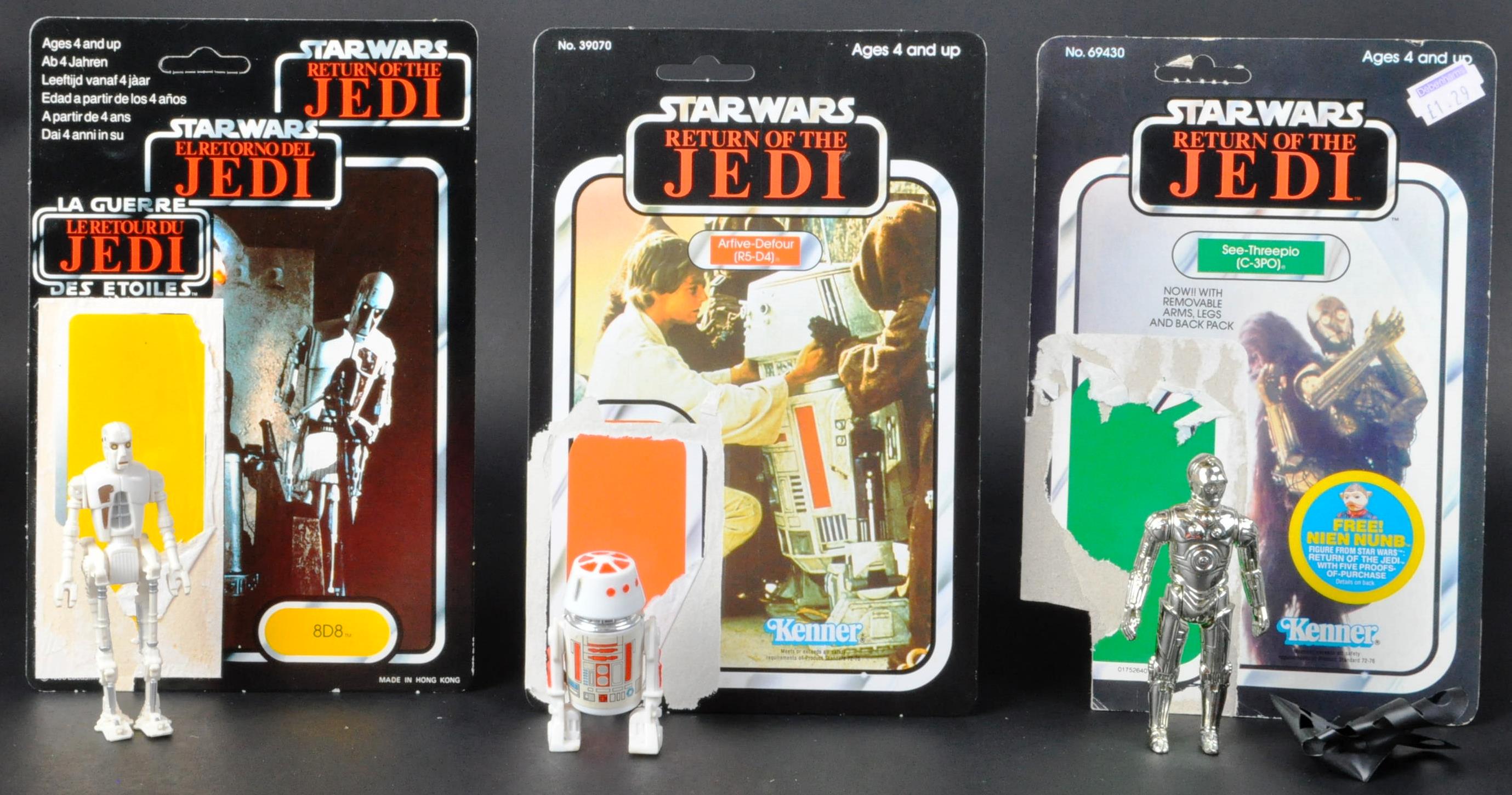 STAR WARS - COLLECTION OF ORIGINAL VINTAGE ACTION FIGURES