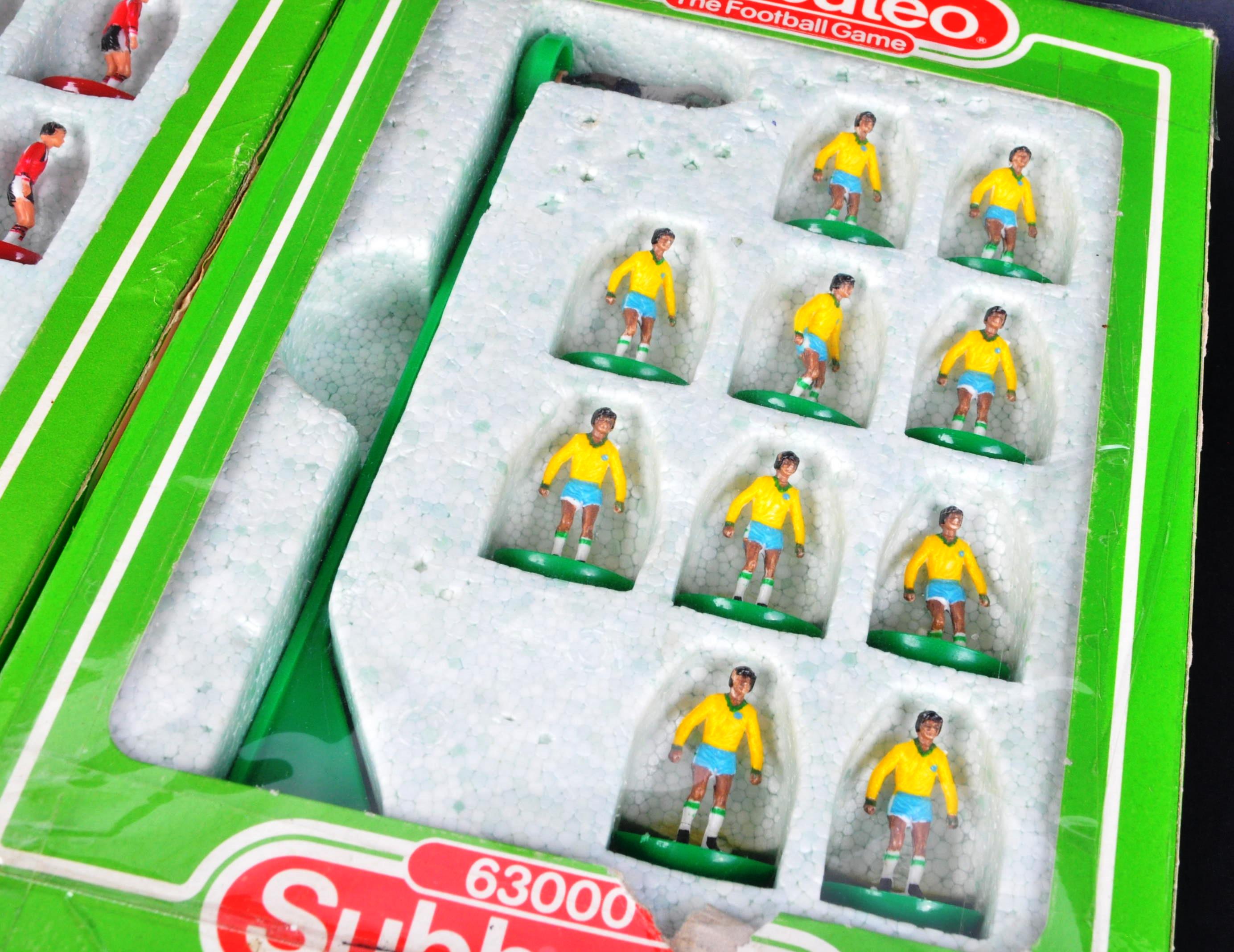 COLLECTION OF X6 VINTAGE SUBBUTEO TABLE TOP FOOTBALL TEAMS - Image 7 of 16