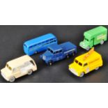 COLLECTION OF X5 VINTAGE MATCHBOX LESNEY DIECAST MODELS