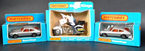 COLLECTION OF VINTAGE MATCHBOX SUPERKINGS DIECAST MODELS